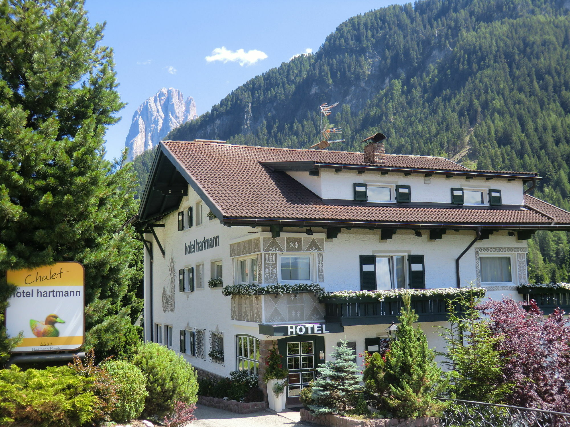 Chalet Hotel Hartmann - Adults Only Urtijëi Dış mekan fotoğraf